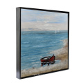 Modern Home Decor Handmade Abstract Sea View Oil Painting